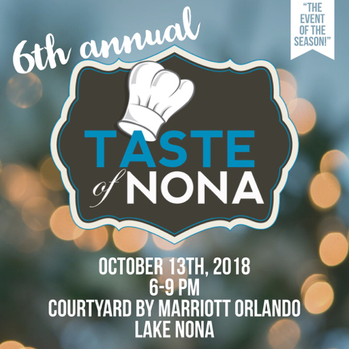 6th Annual Taste of Nona Coming to Courtyard by Marriott Orlando Lake